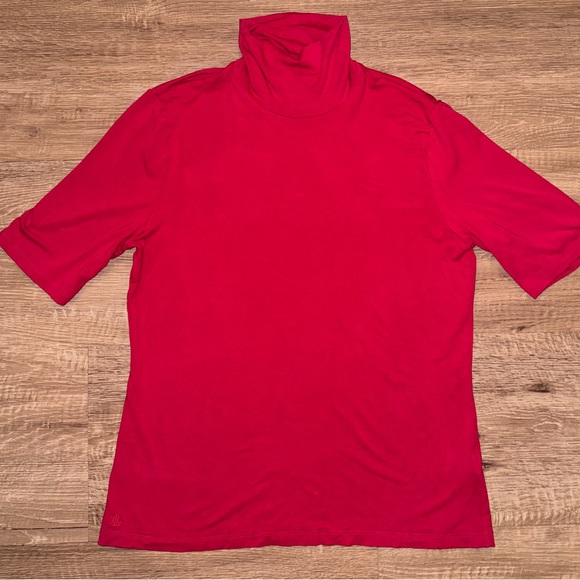 LAUREN BY RALPH LAUREN Red Turtleneck - Picture 1 of 3
